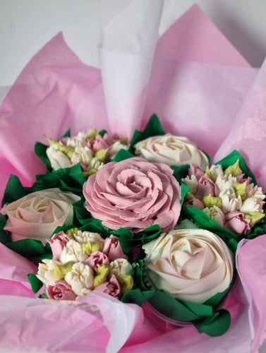 Pearl Cupcake Bouquet