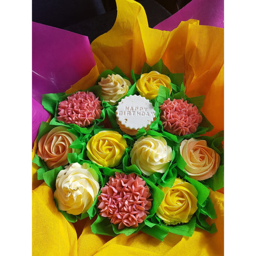 Personalised Cupcake Bouquet - 12
