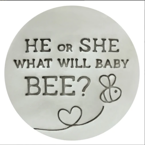 He or She What Will Baby Bee? Embosser (Little Biskut)